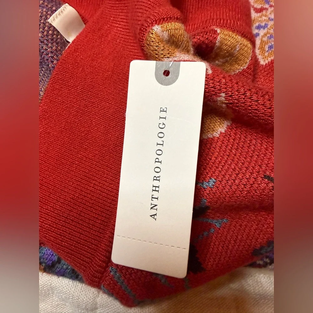 Maeve Delphinia Floral Knit Pencil Skirt - Picture 7 of 12